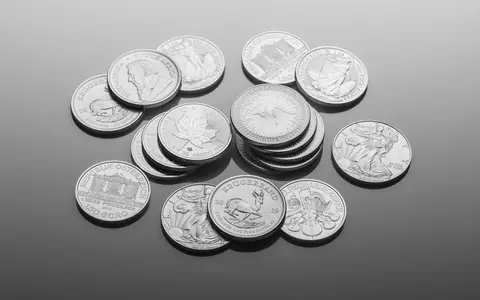 Prata e moedas